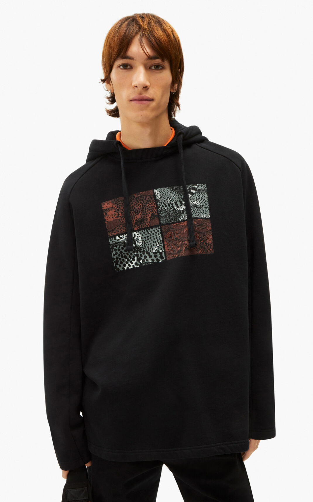 Kenzo Archive Sweatshirt Black For Mens 0418TSMRZ
